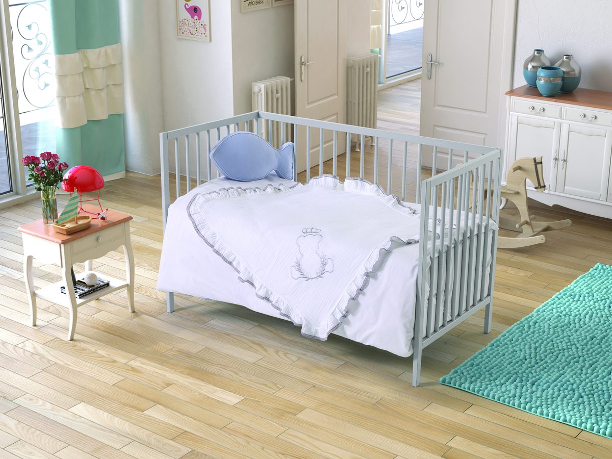 King Bear Nakışlı Müslin Battaniye 3